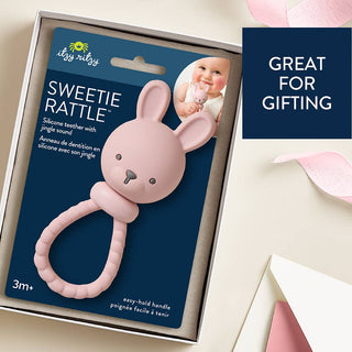 Itzy Ritzy - Itzy Ritzy - Pink Bunny Sweetie Rattle™ - Classy Rascals Boutique