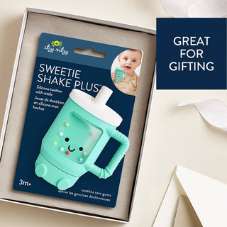 Itzy Ritzy - Itzy Ritzy - Sweetie Shake Plus™ - Teething + Rattle Toy - Classy Rascals Boutique