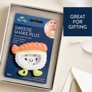 Itzy Ritzy - Itzy Ritzy - Sweetie Shake Plus™ - Teething + Rattle Toy - Classy Rascals Boutique