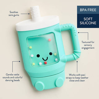 Itzy Ritzy - Itzy Ritzy - Sweetie Shake Plus™ - Teething + Rattle Toy - Classy Rascals Boutique