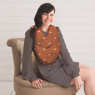 Itzy Ritzy - Itzy Ritzy - Terracotta Sunrise Mom Boss™ 4 - in - 1 Multi - Use Cover - Classy Rascals Boutique