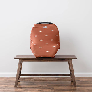 Itzy Ritzy - Itzy Ritzy - Terracotta Sunrise Mom Boss™ 4 - in - 1 Multi - Use Cover - Classy Rascals Boutique