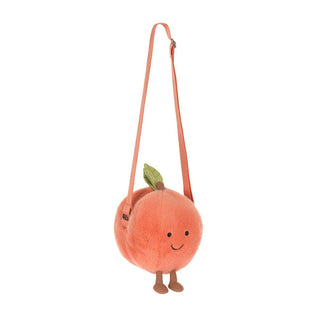 Jellycat - Jellycat Amuseables Peach Shoulder Bag - Classy Rascals Boutique