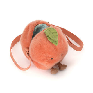 Jellycat - Jellycat Amuseables Peach Shoulder Bag - Classy Rascals Boutique
