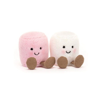 Jellycat - Jellycat Amuseables Pink and White Marshmallows - Classy Rascals Boutique