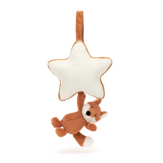 Jellycat - Jellycat Bashful Fox Cub Musical Pull - Classy Rascals Boutique