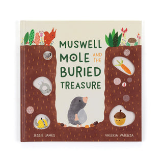 Jellycat - Jellycat Muswell Mole and the Buried Treasure Book - Classy Rascals Boutique