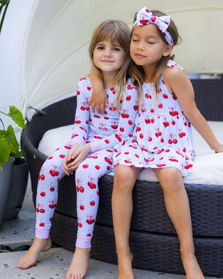 Lev Baby - Lev Baby Alice Bow Dress - Classy Rascals Boutique