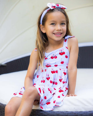 Lev Baby - Lev Baby Alice Bow Dress - Classy Rascals Boutique