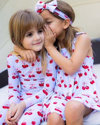 Lev Baby - Lev Baby Alice Bow Dress - Classy Rascals Boutique