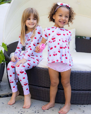 Lev Baby - Lev Baby Alice Peplum Bummie Set - Classy Rascals Boutique