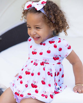 Lev Baby - Lev Baby Alice Peplum Bummie Set - Classy Rascals Boutique
