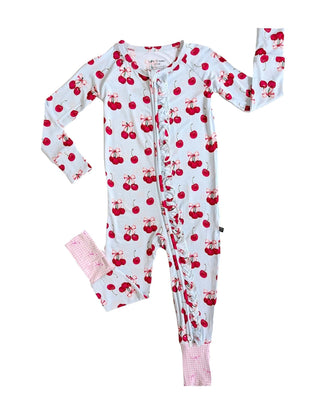 Lev Baby - Lev Baby Alice Ruffled Convertible Romper - Classy Rascals Boutique