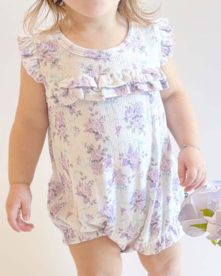Lev Baby - Lev Baby Etta Bubble Romper - Classy Rascals Boutique