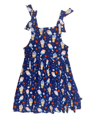 Lev Baby - Lev Baby Franklin Bow Dress - Classy Rascals Boutique