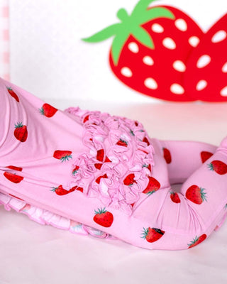 Lev Baby - Lev Baby Hadley Ruffled Zippered Footie - Classy Rascals Boutique