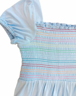 Lev Baby - Lev Baby Jenna Smocked Bubble Twirl Dress - Classy Rascals Boutique