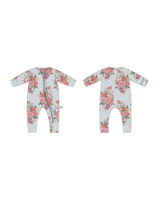 Lev Baby - Lev Baby Quinn Ruffled Convertible Romper - Classy Rascals Boutique