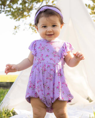 Lev Baby - Lev Baby Sylvie Bubble Romper - Classy Rascals Boutique