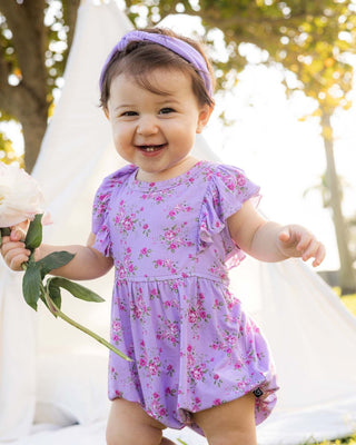 Lev Baby - Lev Baby Sylvie Bubble Romper - Classy Rascals Boutique
