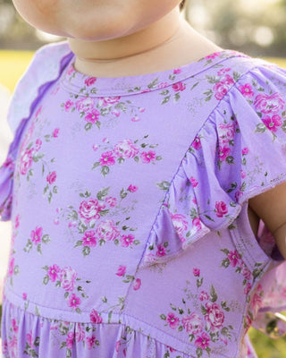 Lev Baby - Lev Baby Sylvie Bubble Romper - Classy Rascals Boutique