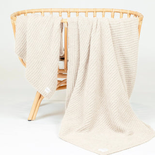 Lou Lou & Company - Lou Lou & Company - Chenille Blanket - Dune - Classy Rascals Boutique