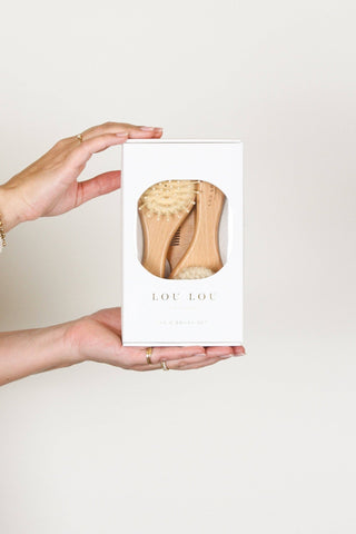 Lou Lou & Company - Lou Lou & Company - Hairbrush Set - Classy Rascals Boutique