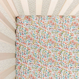 Lou Lou & Company - Lou Lou & Company - Millie Crib Sheet - Classy Rascals Boutique
