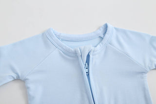 Luxie Charm - Luxie Charm - Dewdrop Zippered Baby Romper - Classy Rascals Boutique