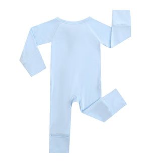 Luxie Charm - Luxie Charm - Dewdrop Zippered Baby Romper - Classy Rascals Boutique