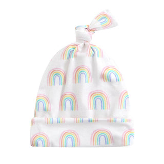 Luxie Charm - Luxie Charm - Forever Rainbow Beanie Hat I NICU Friendly I Preemie & Up - Classy Rascals Boutique