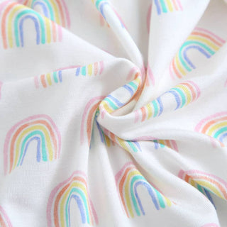 Luxie Charm - Luxie Charm - Forever Rainbow Beanie Hat I NICU Friendly I Preemie & Up - Classy Rascals Boutique