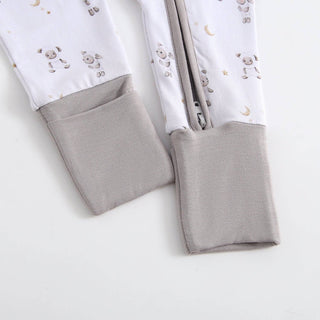 Luxie Charm - Luxie Charm - Little Lamb Zippered Baby Romper - Classy Rascals Boutique