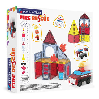 Magna - Tiles - Magna - Tiles - Fire Rescue 27 - Piece Set - Classy Rascals Boutique