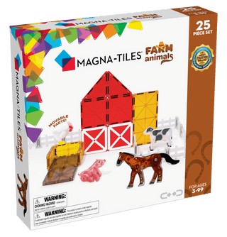 Magna-Tiles - Magna-Tiles - Magna-Tiles Farm Animals 25-Piece Set - Classy Rascals Boutique