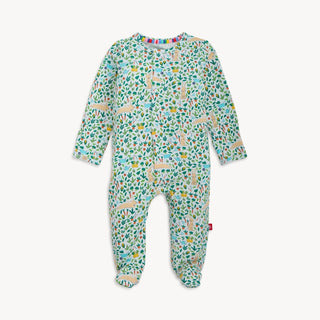 Magnetic Me - Magnetic Me Bunny Garden Modal Magnetic Convertible Coverall - Classy Rascals Boutique