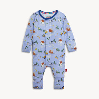 Magnetic Me - Magnetic Me Farm to Cradle Modal Convertible Coverall - Classy Rascals Boutique