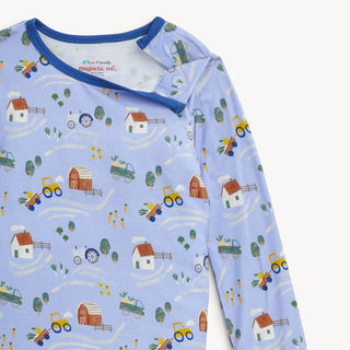 Magnetic Me - Magnetic Me Farm to Cradle Modal Long Sleeve Pajamas - Classy Rascals Boutique