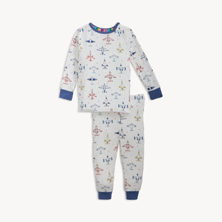 Magnetic Me - Magnetic Me Just Plane Fun Modal L/S PJ - Classy Rascals Boutique
