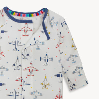 Magnetic Me - Magnetic Me Just Plane Fun Modal Magnetic Convertible Coverall - Classy Rascals Boutique