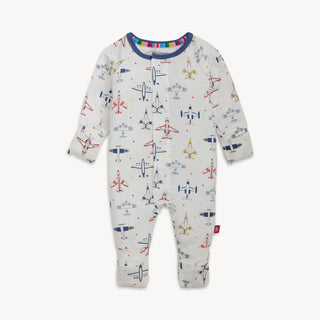 Magnetic Me - Magnetic Me Just Plane Fun Modal Magnetic Convertible Coverall - Classy Rascals Boutique