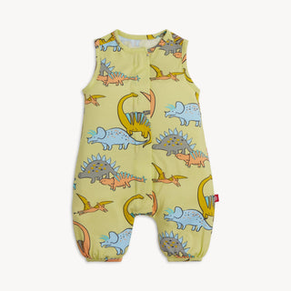 Magnetic Me - Magnetic Me Roar & Explore Modal S/S Short Romper - Classy Rascals Boutique