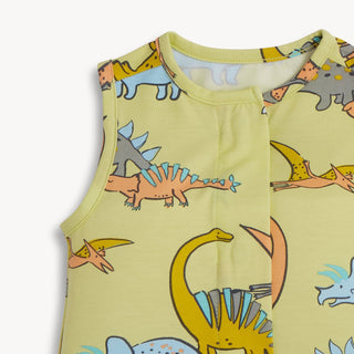 Magnetic Me - Magnetic Me Roar & Explore Modal S/S Short Romper - Classy Rascals Boutique
