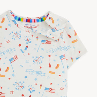 Magnetic Me - Magnetic Me USA 250 Modal S/S PJ - Classy Rascals Boutique
