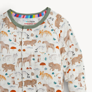 Magnetic Me - Magnetic Me Wonderful Wildlife Modal Convertible Coverall - Classy Rascals Boutique