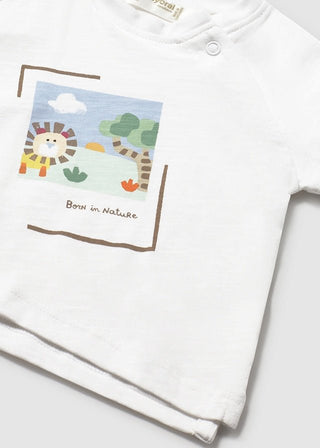 Mayoral - Mayoral Baby Boy Born in Nature Short Sleeve T-Shirt - Classy Rascals Boutique