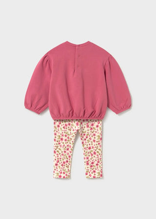 Mayoral - Mayoral Baby Girl Floral Pullover & Leggings Set - Classy Rascals Boutique