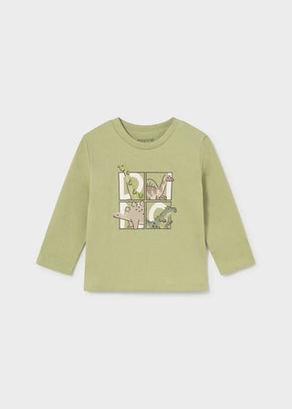 Mayoral - Mayoral Baby & Toddler Boy Long-Sleeve Dinosaur T-Shirt - Classy Rascals Boutique