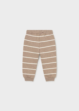Mayoral - Mayoral Baby & Toddler Boy Truffle Stripe Pants - Classy Rascals Boutique