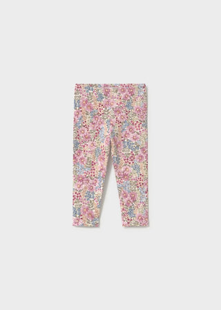 Mayoral - Mayoral Baby & Toddler Girl Stretch Floral Leggings - Classy Rascals Boutique